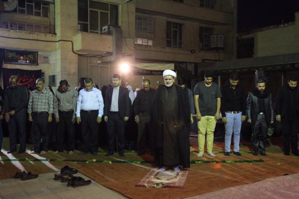 نماز جماعت به امامت حجت الاسلام والمسلمین حاج آقا بانشی